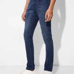 Sf Jeans By Pantaloons Medium Blue Skinny Fit Jeans image 3