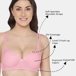 Tweens Pack Of 2 Push-Up Bra All Day Comfort With Medium Coverage Heavily Padded image 4