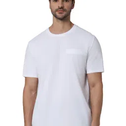 celio celio* White Straight Fit Cotton Crew T-Shirt-picture-28