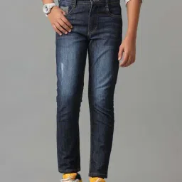 Under Fourteen Only Kids Dark Blue Slim Fit Jeans-image-44