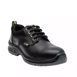 Hillson Steel Toe Safety Shoes PVC Sole Low Ankle Black Synthetic Leather Size UK 5, Clawz CL01-picture-45