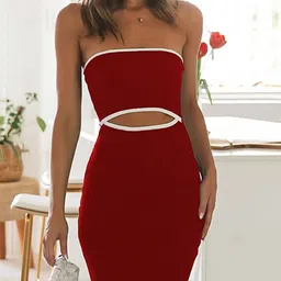 ZYNG Bodycon Midi Dress image 4