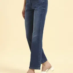 Cantabil Blue Solid Jeans image 4