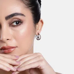 Estele Geometric Hoop Earrings-picture-37