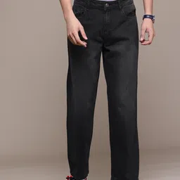 The Roadster Lifestyle Co. Men Pure Cotton Straight Fit Light Fade Jeans-picture-28