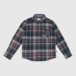 Pantaloons Junior Boys Tartan Checks Spread Collar Pure Cotton Casual Shirt-picture-36