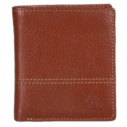 Kara Orange Casual Leather Bi-Fold Wallet For Men-picture-11