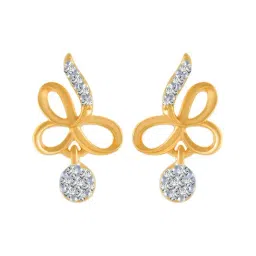 P.C. Chandra Jewellers 18 kt Gold & Diamond Earrings-picture-38