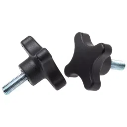 RS PRO Black 4-Arm Clamping Knob M10 Threaded Stud, 7027702-image-95
