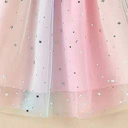 includ INCLU Girls Flutter Sleeves Fit & Flare Dress image 4