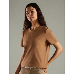 Tommy Hilfiger Round Neck Regular Fit Cotton T-shirt image 4