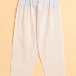 The Magic Wand Cambric Cotton Woven Full Sleeves Chevron Printed Kurta Pyjama Set - Pink image 4