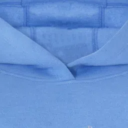 Cherry Crumble By Nitt Hyman Knit Full Sleeves Castle Embroidered Unisex Winter Hoodie - Blue image 4