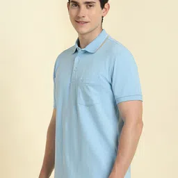 Allen Solly Men Polo Collar Pockets T-shirt image 2