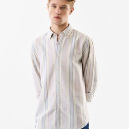 Snitch Men Slim Fit Multi Stripes Striped Casual Shirt-picture-30
