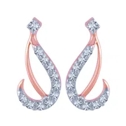 P.C. Chandra Jewellers 18 kt Gold & Diamond Earrings-picture-33