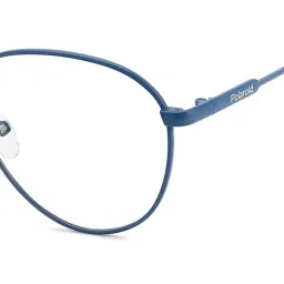 Polaroid Blue Aviator Unisex Eye Frames image 5