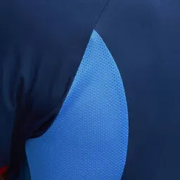 Puma Blue Regular Fit Printed Jersey image 5