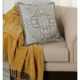 Maspar Royal Redux Ivory Cotton Cushion Cover - Set of 1-picture-35