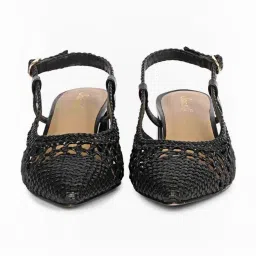 Saint G Women's Elowen Black Back Strap Sandals image 5