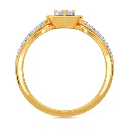 Kisna Diamond & Gold Jewellery Farha 18k (750) Diamond & Gold Ring For Women image 5