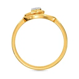 Kisna Diamond & Gold Jewellery Collins for her 18k (750) Diamond & Gold Ring For Women image 5