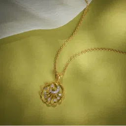 Kisna Diamond & Gold Jewellery 18k Lauryn Pendant image 5