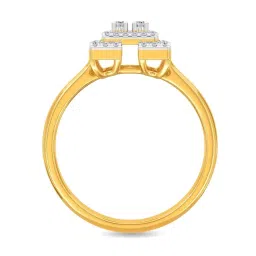 Kisna Diamond & Gold Jewellery Rafi 14k (585) Diamond & Gold Ring For Women image 5