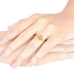 Malabar Gold and Diamonds 22k (916) BIS Hallmark Yellow Gold Ring for Women image 5