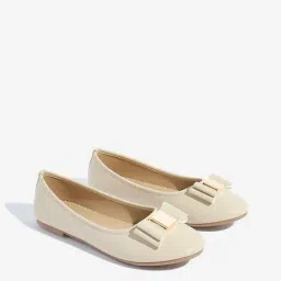 Yellow by Westside Ivory Bow-Detailed Ballerina-picture-26