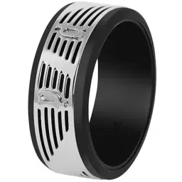Police Black Color Ring for Men - PJ.26463RSS/01-09 image 3