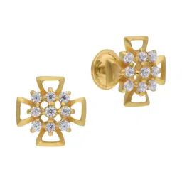 Malabar Gold and Diamonds 22k (916) Yellow Gold Earrings for Women-picture-47