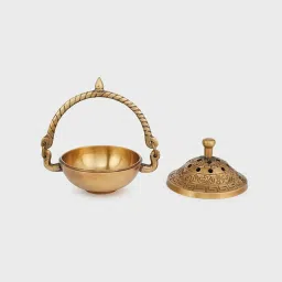 Fabindia Brass Metal Casted Mehnoor Diffuser image 5