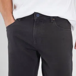 Spykar Black Skinny Fit Jeans image 5