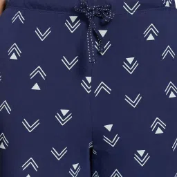 Dreamz By Pantaloons Navy Cotton Regular Fit Printed Pyjamas image 5