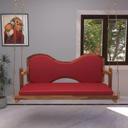 JAIRI TRADERS Brown Wooden Swings-picture-45