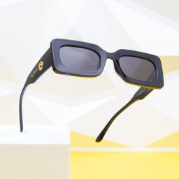 Ted Smith Unisex Rectangle Sunglasses with Polarised Lens MINT_C1-picture-32