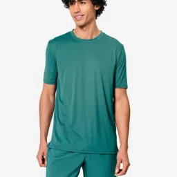Domyos By Decathlon Teal Blue Regular Fit Sports T-Shirt-picture-35