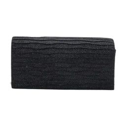 Code by Lifestyle Black Textured Clutch-picture-45