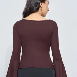 Honey By Pantaloons Purple Slim Fit Top image 2