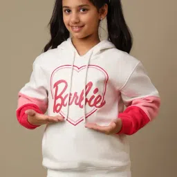 Kidsville Girls Multicolor Printed Hoodie-picture-35