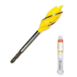 Malfah Enterprises 25 mm Quick Change Hex Shank High Carbon Steel Core Drilling Bit with 4 Flute-picture-47