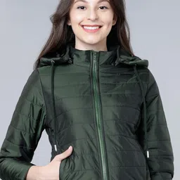 Tokyo Talkies Women Puffer Jacket-picture-5