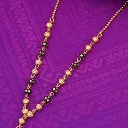 Anouk Gold-Plated Artificial Beaded Mangalsutra-picture-35