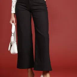 all about you Women Wide Leg High-Rise Stretchable Jeans-picture-19