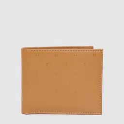 Tommy Hilfiger Men Tan Brown Printed Leather Two Fold Wallet-picture-40