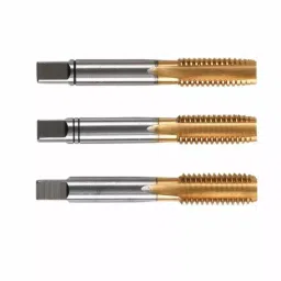 MIRANDA TOOLS HSS Hand Tap SO3 Tin Type M35 Grade, Size M3.0 x 0.50 mm (Set of 3) image 2