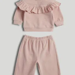 mothercare Girls Long Sleeves Sweatshirt With Shorts-image-83
