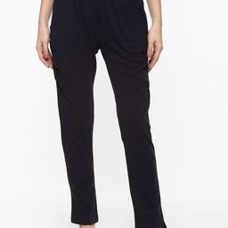 Porsorte Women Blue Tapered Fit Trousers-picture-32