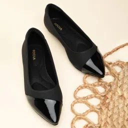 ROCIA By Regal Black Women Ballerinas image 1